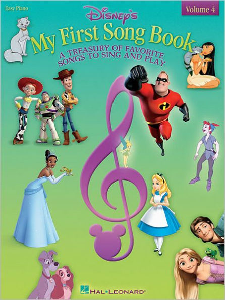 Disney's My First Songbook - Easy Piano, Volume 4
