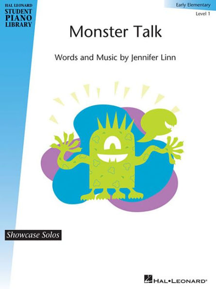 Monster Talk: Hal Leonard Student Piano Library Showcase Solos Early Elementary - Level 1