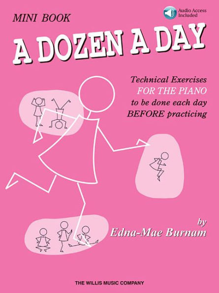 A Dozen a Day Mini Book - Book/Online Audio