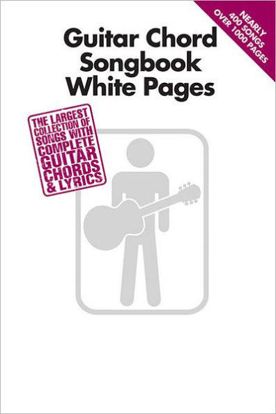 Guitar Chord Songbook White Pages