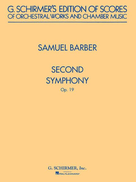 Second Symphony, Op. 19: Study Score