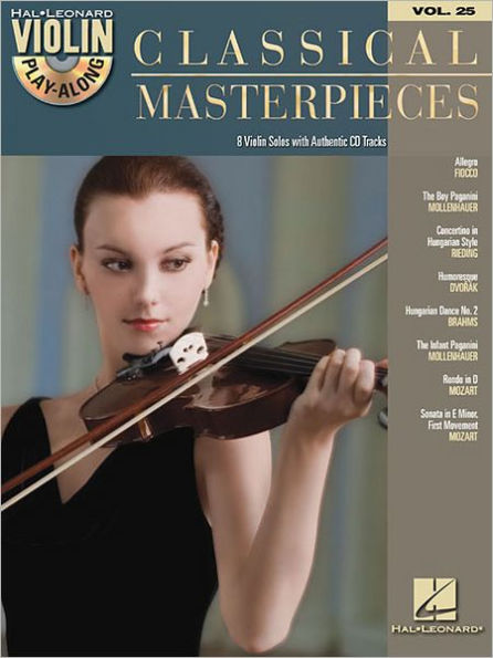 Classical Masterpieces: Violin Play-Along Volume 25