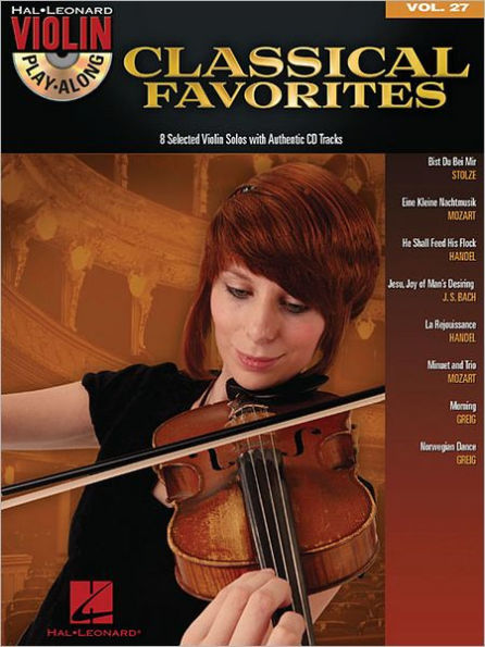 Classical Favorites: Violin Play-Along Volume 27