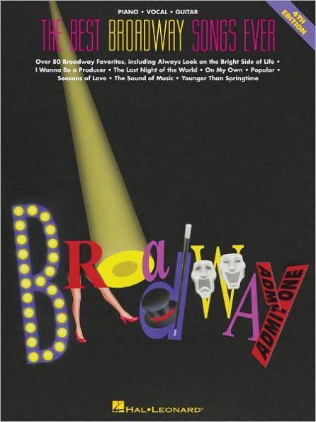 The Best Broadway Songs Ever (Songbook)