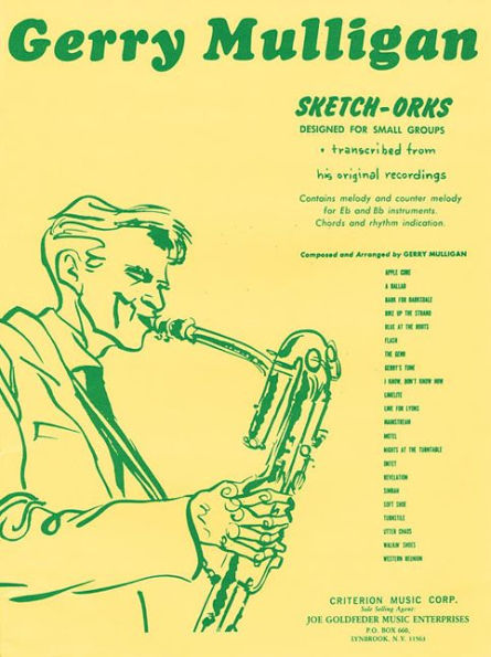 Gerry Mulligan - Sketch-Orks: Book 1