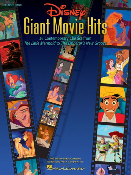 Disney Giant Movie Hits (Songbook): 36 Contemporary Classics from The Little Mermaid to The Emperor's New Groove