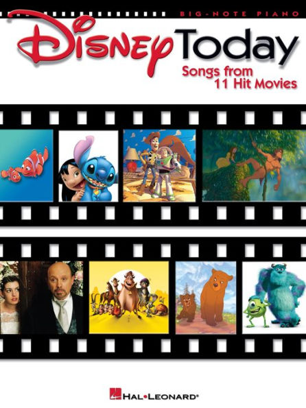 Disney Today (Songbook): Songs from 11 Hit Movies