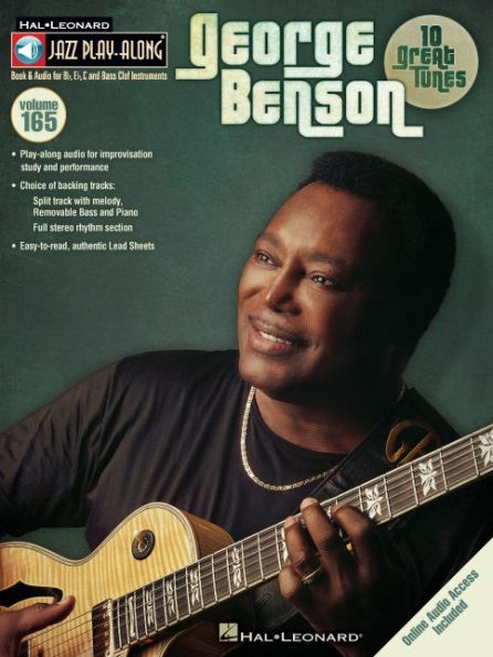 George Benson Jazz Play-Along Volume 165 Book/Online Audio