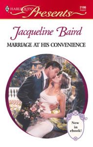 Title: Marriage at His Convenience, Author: Jacqueline Baird