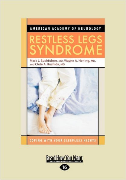 Restless Legs Syndrome (Large Print 16pt)