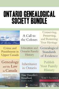 Title: Ontario Genealogical Society 12-Book Bundle: Conserving, Preserving, and Restoring Your Heritage / Genealogical Standards of Evidence / and 10 more, Author: Jane E. MacNamara