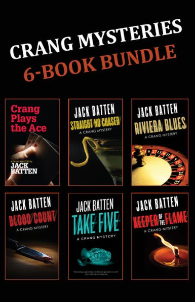 Crang Mysteries 6-Book Bundle: Crang Plays the Ace / Straight No Chaser / Riviera Blues / and 3 more