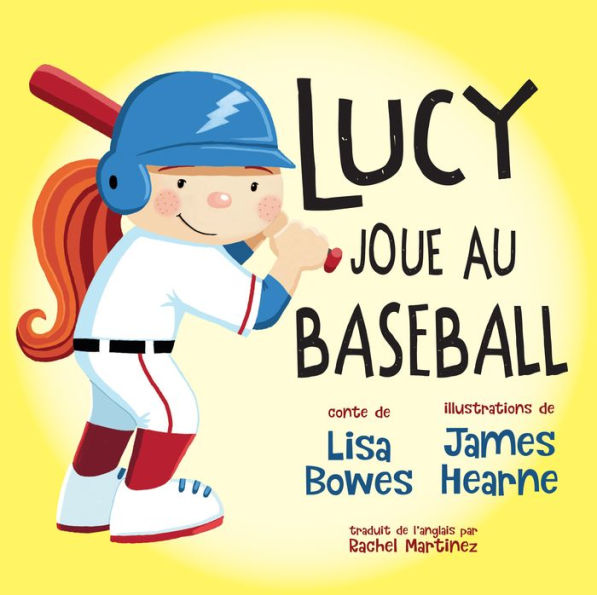 Lucy joue au baseball