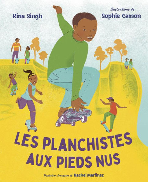 Les planchistes aux pieds nus