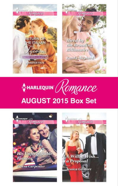 Harlequin Romance August 2015 Box Set: An Anthology by Jennifer Faye ...