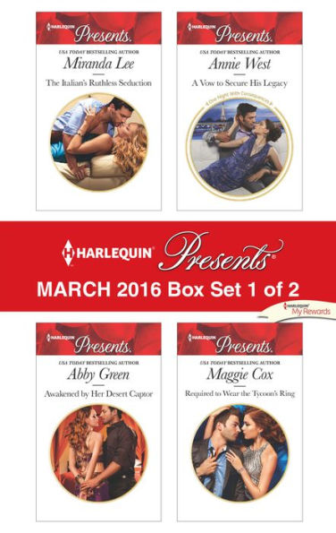 Harlequin Presents March 2016 - Box Set 1 of 2: An Anthology