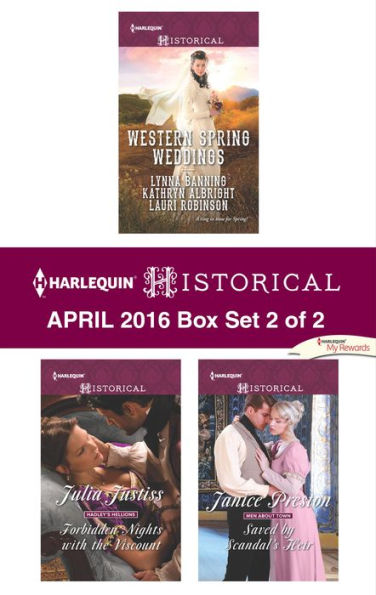 Harlequin Historical April 2016 - Box Set 2 of 2: An Anthology