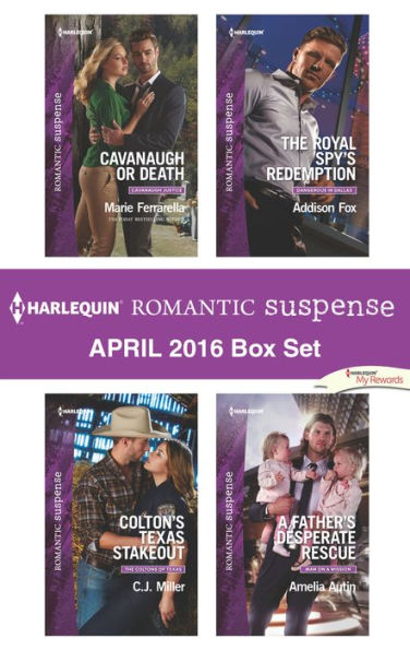 Harlequin Romantic Suspense April 2016 Box Set: An Anthology