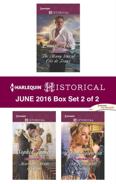 Harlequin Historical June 2016 - Box Set 2 of 2: An Anthology