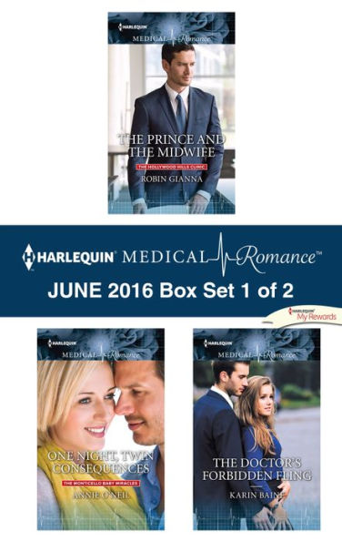 Harlequin Medical Romance June 2016 - Box Set 1 of 2: An Anthology
