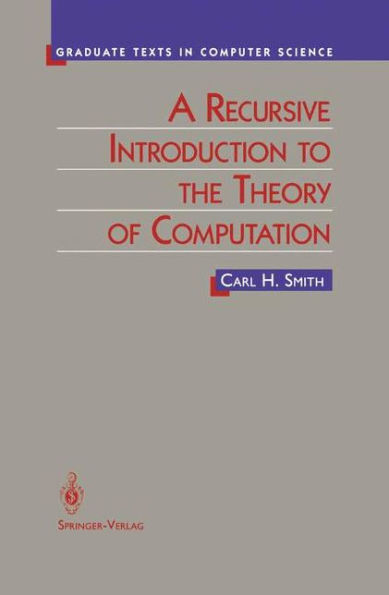 A Recursive Introduction to the Theory of Computation