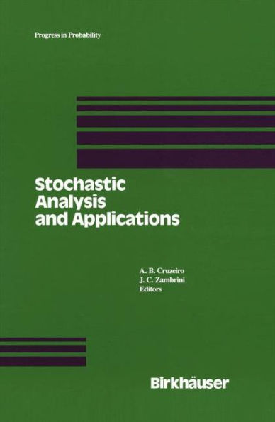 Stochastic Analysis and Applications: Proceedings of the 1989 Lisbon Conference