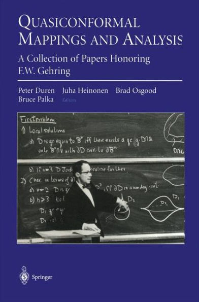 Quasiconformal Mappings and Analysis: A Collection of Papers Honoring F.W. Gehring / Edition 1