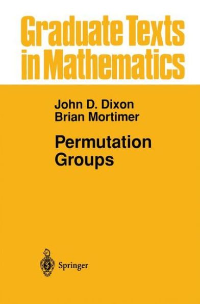 Permutation Groups / Edition 1