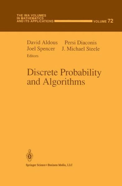 Discrete Probability and Algorithms / Edition 1