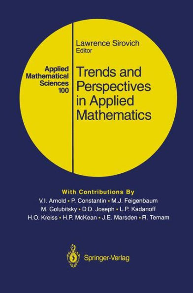 Trends and Perspectives in Applied Mathematics / Edition 1