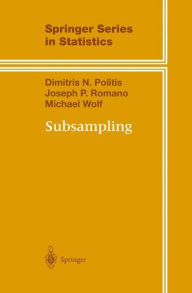 Title: Subsampling / Edition 1, Author: Dimitris N. Politis