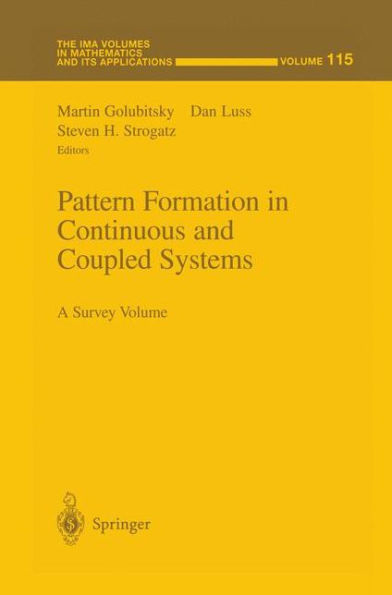 Pattern Formation in Continuous and Coupled Systems: A Survey Volume / Edition 1
