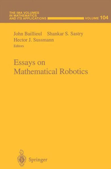 Essays on Mathematical Robotics / Edition 1