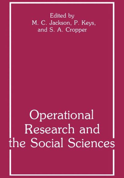 Operational Research and the Social Sciences