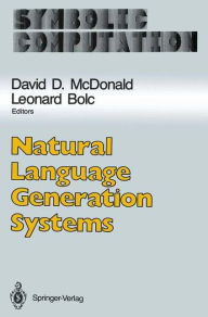 Title: Natural Language Generation Systems, Author: David D. McDonald