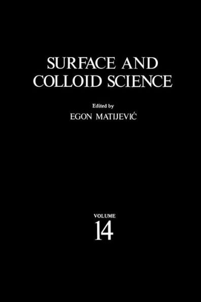 Surface and Colloid Science