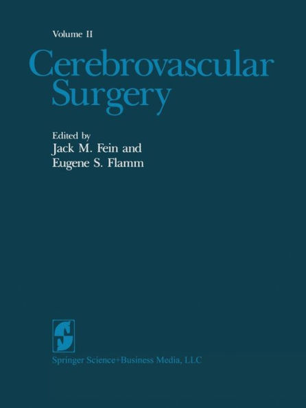 Cerebrovascular Surgery: Volume II