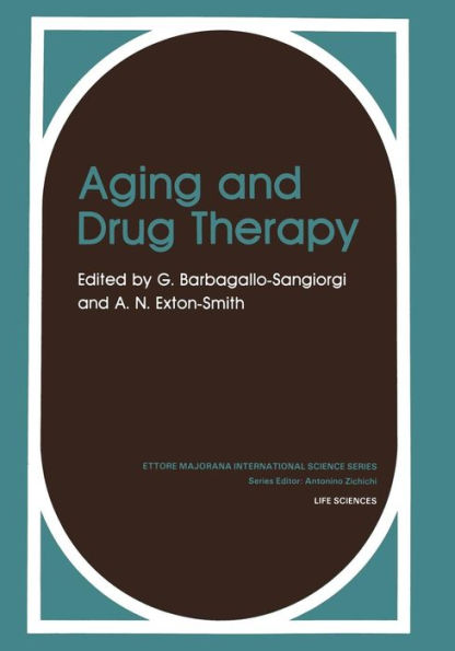 Aging and Drug Therapy