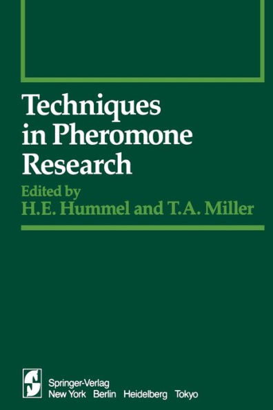 Techniques in Pheromone Research / Edition 1