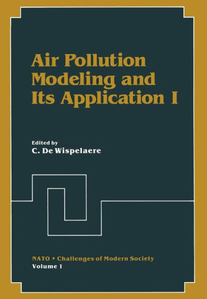 Air Pollution Modeling and Its Application I