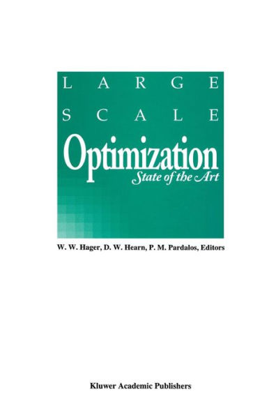 Large Scale Optimization: State of the Art