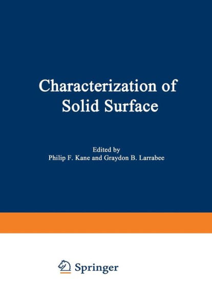 Characterization of Solid Surfaces