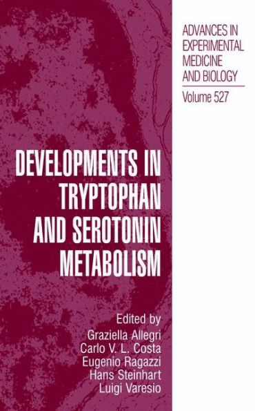 Developments in Tryptophan and Serotonin Metabolism