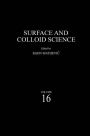 Surface and Colloid Science