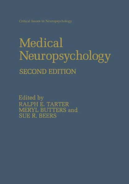 Medical Neuropsychology: Second Edition / Edition 2