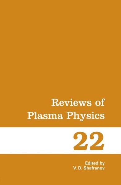 Reviews of Plasma Physics