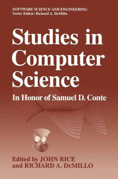 Studies Computer Science: Honor of Samuel D. Conte