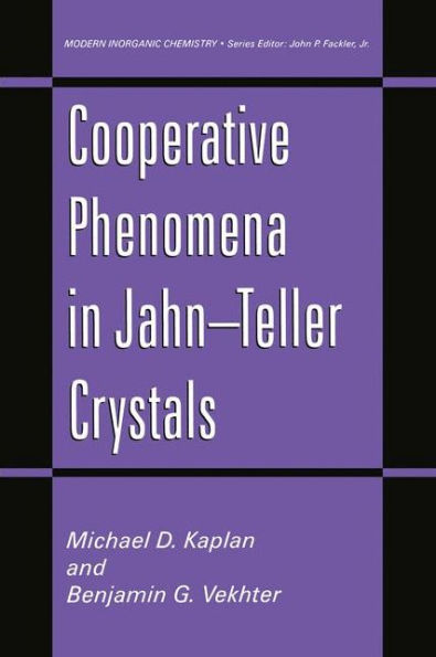 Cooperative Phenomena Jahn-Teller Crystals