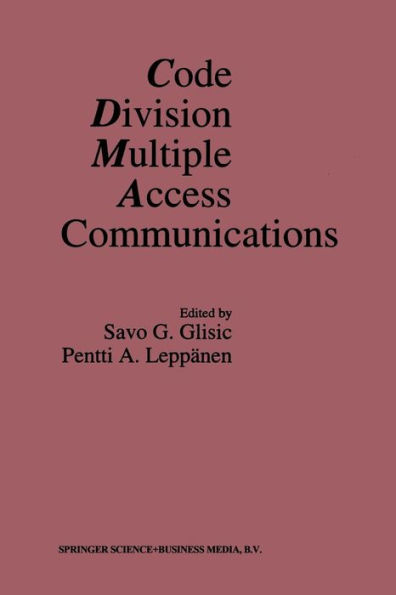 Code Division Multiple Access Communications