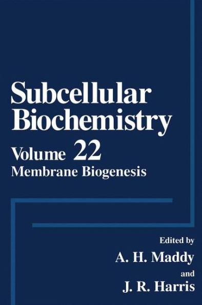 Membrane Biogenesis / Edition 1